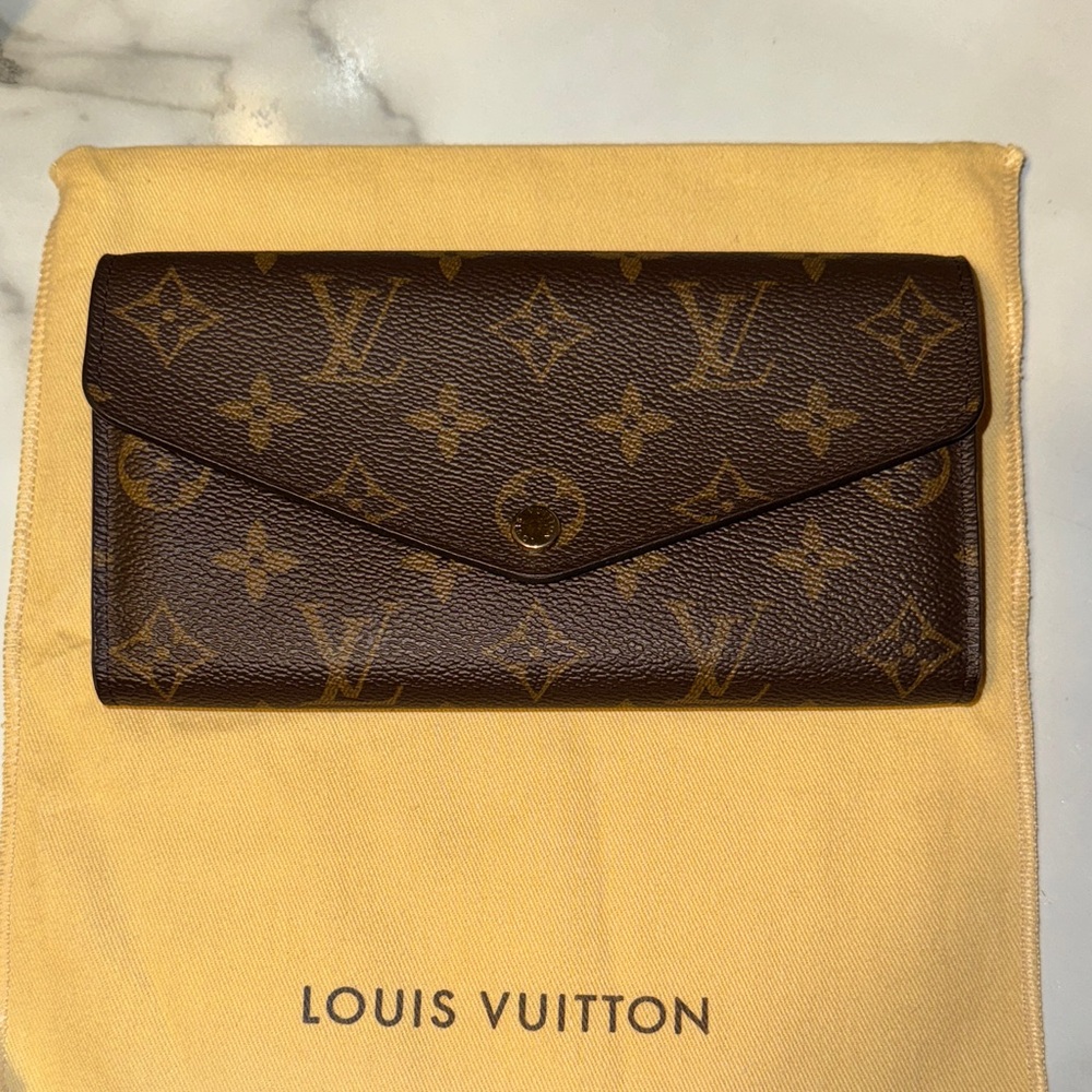 Louis Vuitton Dark Brown Monogram Wallet